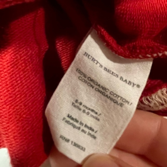 Burt’s Bees Red Poinsettia Dress - Picture 6 of 6